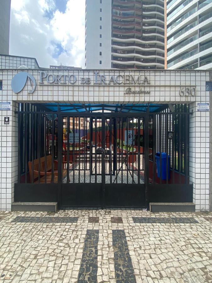 Ed. Porto De Iracema Com Vista Para O Mar Fortaleza  Eksteriør bilde